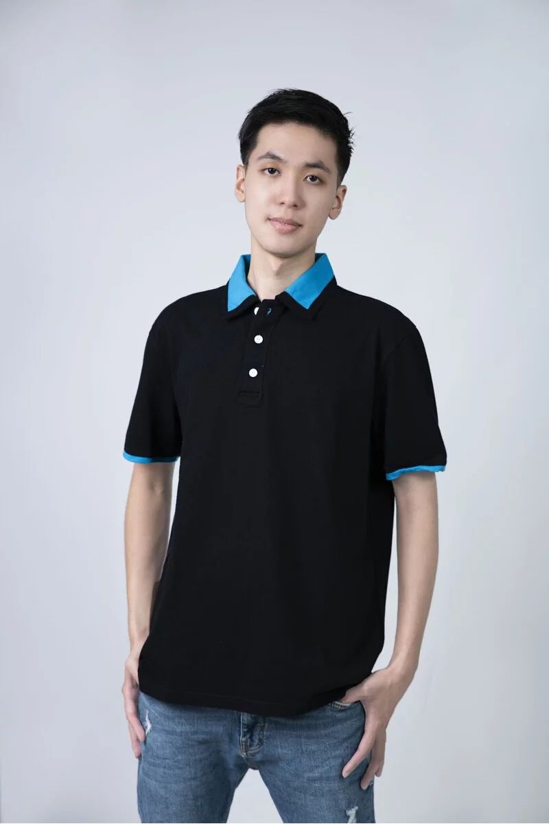 MIT POLO (黑)